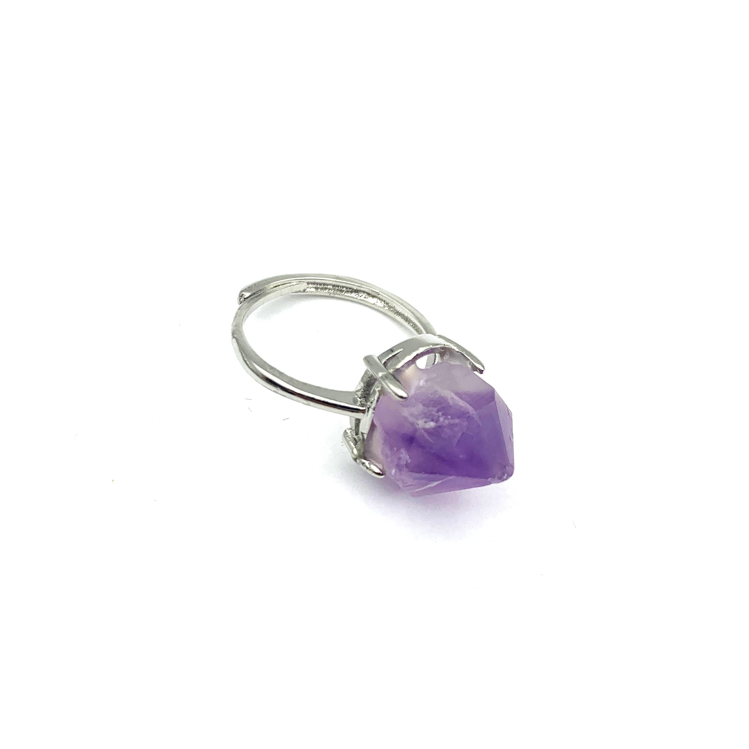 Ring - Amethyst Adjustable
